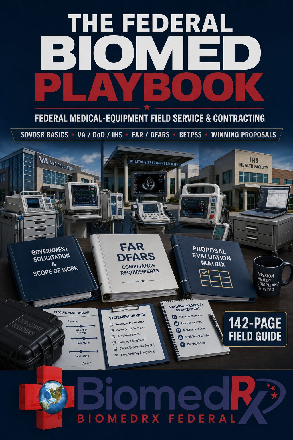 The Federal Biomed Playbook — eBook cover